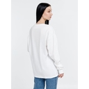 Футболка оверсайз унисекс City Sapiens молочно-белая, размер S