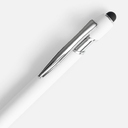 Ручка шариковая Pointer Soft Touch со стилусом, белая