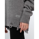 Джемпер оверсайз унисекс Grunge в сумке, серый, размер L/XL