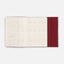 Ежедневник Petrus Flap, недатированный, красный