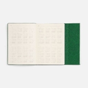 Ежедневник Petrus Flap, недатированный, зеленый
