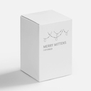 Гирлянда Merry Mittens, красная
