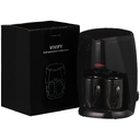 Электрическая кофеварка Vivify, черная