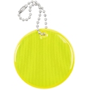 Светоотражатель Spare Care, круг, желтый неон