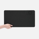 Складной стол для ноутбука с беспроводной зарядкой Kickstand Table, серый