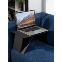Складной стол для ноутбука с беспроводной зарядкой Kickstand Table, серый