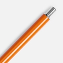 Ручка шариковая Slim Beam, оранжевая