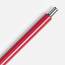 Ручка шариковая Slim Beam, красная