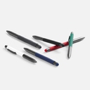 Ручка шариковая Digit Soft Touch со стилусом, серая