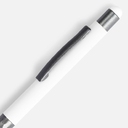 Ручка шариковая Digit Soft Touch со стилусом, белая