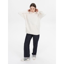 Худи оверсайз унисекс Snuggie, молочно-белое, размер XS/S