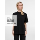 Футболка оверсайз унисекс Sinkopa, черная, размер XS/S
