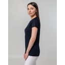 Футболка женская T-bolka Stretch Lady, темно-синяя (navy), размер S