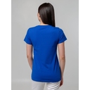 Футболка женская T-bolka Stretch Lady, ярко-синяя (royal), размер S