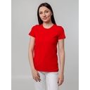 Футболка женская T-bolka Stretch Lady, красная, размер S