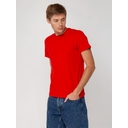 Футболка мужская T-bolka Stretch, красная, размер M