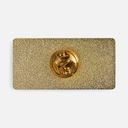 Значок Sanga Matto, золотистый глянцевый