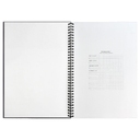 Ежедневник Notera, недатированный, серый