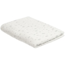 Плед Snowspot Fluffy, белый с люрексом