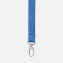 Лента для бейджа Pin, синяя
