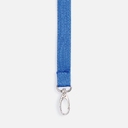 Лента для бейджа Pin, синяя
