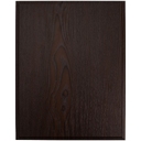 Плакетка Plaque XL, венге с золотистой пластиной