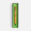 Ручка шариковая Blade Soft Touch в футляре, оранжевая