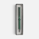 Ручка шариковая Blade Soft Touch в футляре, зеленая