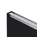 Ежедневник Frame Metal, недатированный, черный