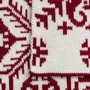 Шарф Wintertude L, красный с белым