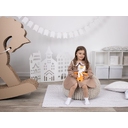 Мягкая игрушка Beastie Toys, лисенок с белым шарфом