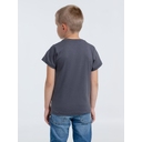 Футболка детская T-Bolka Kids, темно-серая (графит), 6 лет