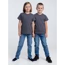 Футболка детская T-Bolka Kids, темно-серая (графит), 6 лет
