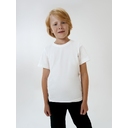 Футболка детская T-Bolka Kids, белая (теплый оттенок), 8 лет