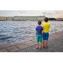 Футболка детская T-Bolka Kids, желтая, 8 лет