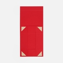 Коробка складная Quadra Fold, красная