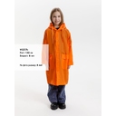 Дождевик детский RainDrop Kids, оранжевый, 8 лет (рост 118-128)