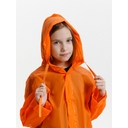 Дождевик детский RainDrop Kids, оранжевый, 8 лет (рост 118-128)