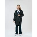 Дождевик детский RainDrop Kids, черный, 8 лет (рост 118-128)