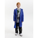 Дождевик детский RainDrop Kids, ярко-синий, 8 лет (рост 118-128)