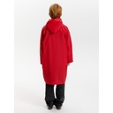 Дождевик детский RainDrop Kids, красный, 8 лет (рост 118-128)