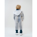Дождевик детский RainDrop Kids, белый, 8 лет (рост 118-128)