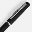 Ручка шариковая Bolt Soft Touch, черная