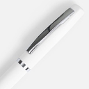 Ручка шариковая Bolt Soft Touch, белая