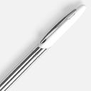 Ручка шариковая Dagger Soft Touch, белая