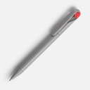 Ручка шариковая Prodir DS1 TMM Dot, серая с красным