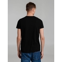 Футболка мужская Regent Fit 150, черная, размер XS