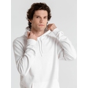 Толстовка с капюшоном унисекс Hoodie, белая, размер M