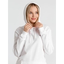 Толстовка с капюшоном унисекс Hoodie, белая, размер M
