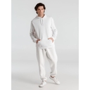 Толстовка с капюшоном унисекс Hoodie, белая, размер S